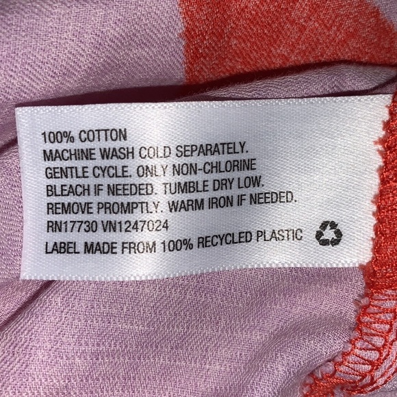 Ava & Viv Women's Plus Size Sleeveless Cross Back Woven Dress -Abstract Red - Picture 8 of 10